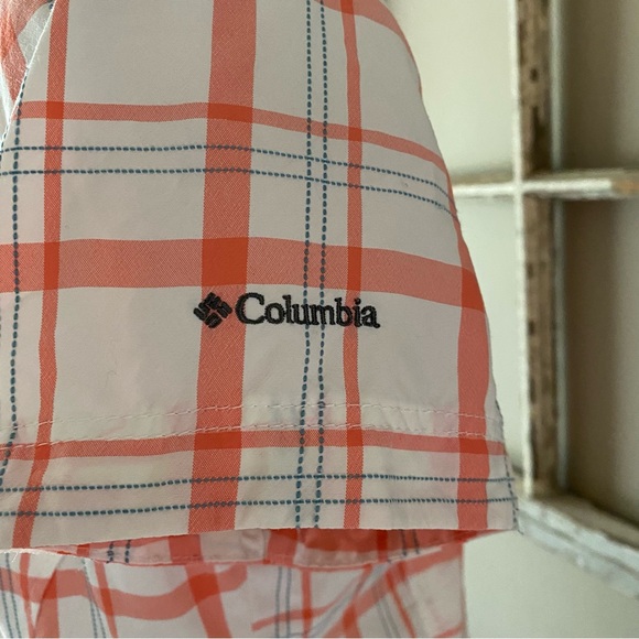 Columbia plaid activewear summer shirt - Picture 5 of 9